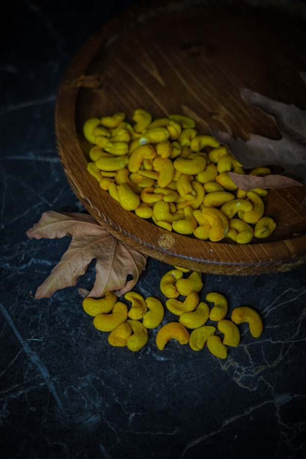 Cashewkerne mit Safaran geröstet & gesalzen