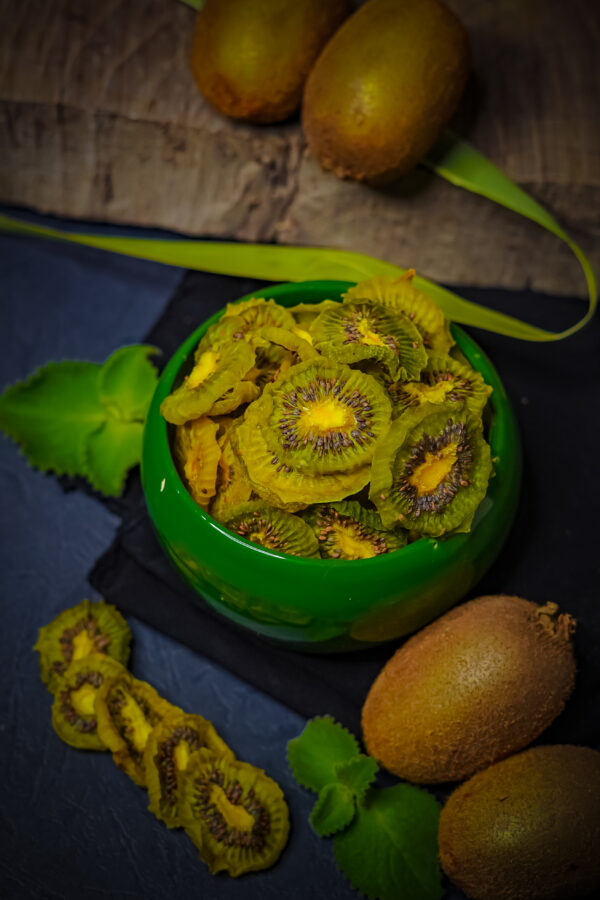 Getrocknete Kiwi ohne Zuckerzusatz