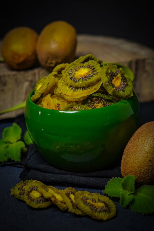 Getrocknete Kiwi ohne Zuckerzusatz